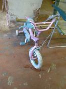 Child's Snowball Cycle with Stabilisers (Pink)