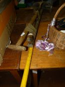 Two Picks, a Shovel and a Rake