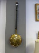 Copper and Brass Warming Pan