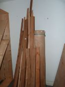 Quantity of Assorted Soft and Hardwoods, Veneers, Etc