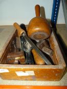 Scribes, Spoke Plane and a Wood Mallet