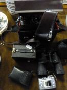 Pair of Binoculars, Boxed Brownie Camera, Etc