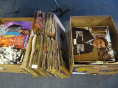 Three Boxes of Assorted LPs and 78s