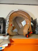 Crivit Open Face Trendy Leather Look Helmet (Size Medium)