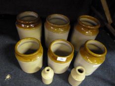 Eight Stone Jars