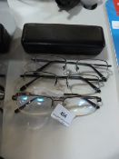 *Three Pairs of Ready Reader Glasses and a Case