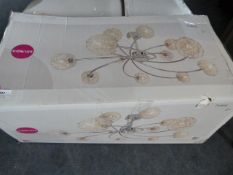 *Large Chrome Ceiling LIght Pallas