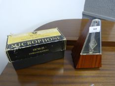 Metronome and Microphone