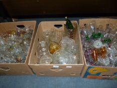The Boxes of Assorted Cut Glass