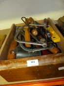 Box of Assorted Hand Tools