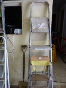 Aluminium Set of Step and a Step Stool