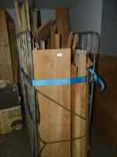 Trolley Containing Assorted Hard and Softwoods