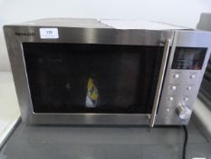 *Sharp Stainless Steel Microwave Oven