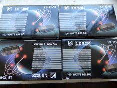 *Leeson Model:LS12-02 100 watt Two Channel Stereo High Power Amplifiers