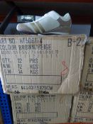 *Twenty Four Pairs of Beige and Brown Trainers Various Sizes