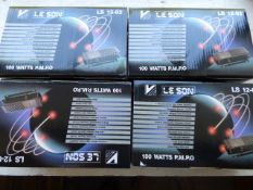 *Leeson Model:LS12-02 100 watt Two Channel Stereo High Power Amplifiers