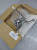 *Endon Polished Chrome and Glass Contemporary Ceiling Light