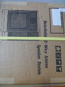 *Two Pair of Detachable Two Way Stereo Speakers