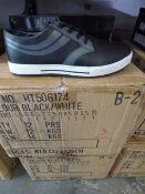 *Twenty Four Pairs of Black and White Training Shoes Various Sizes