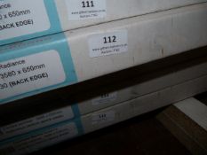 *Prema Bushboard Calacatta Marble Curved Worktop 3580mm by 650mm Ref:360030