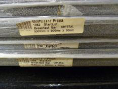 *Prema Bushboard 1782 Stardust Breakfast Bar 3000mm by 900mm by 30mm