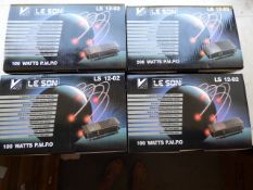 *Four Leeson Model:LS1203 200 watt Four channel High Power Amplifiers