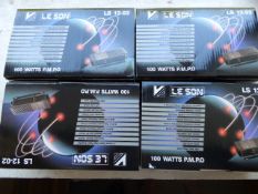 *Leeson Model:LS12-02 100 watt Two Channel Stereo High Power Amplifiers