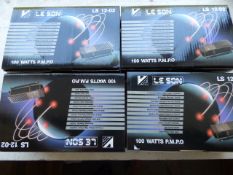 *Leeson Model:LS12-02 100 watt Two Channel Stereo High Power Amplifiers