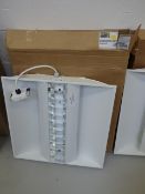 *Two Whitecroft Lighting Model:CSDWH155V10TNV 600x600 Lay in Light Fittings