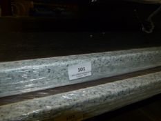 *Prema Bushboard Millstar Grey Breakfast Bar Top 4100mm by 665mm by 38mm