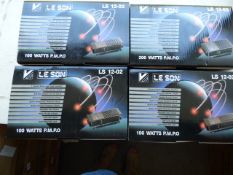 *Four Leeson Model:LS1203 200 watt Four channel High Power Amplifiers