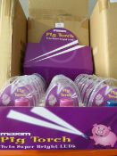 *Box Containing 144 Keychain LED Torches