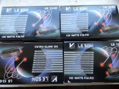 *Leeson Model:LS12-02 100 watt Two Channel Stereo High Power Amplifiers