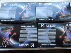 *Leeson Model:LS12-02 100 watt Two Channel Stereo High Power Amplifiers