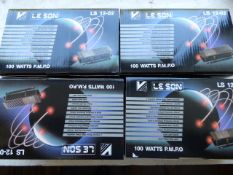 *Leeson Model:LS12-02 100 watt Two Channel Stereo High Power Amplifiers