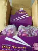 *Box Containing 144 Keychain LED Torches