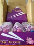 *Box Containing 144 Keychain LED Torches