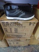 *Twenty Four Pairs of Black and Grey Training Shoes Various Sizes