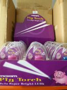 *Box Containing 144 Keychain LED Torches