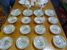 Part Dinner and Tea Service Indian Tree