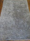 *Asiatic Carpets Grey and Grey Fleck 140cm by 200cm RRP: £195