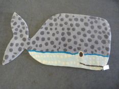 *Brack & Campman Blue Whale Novelty Rug