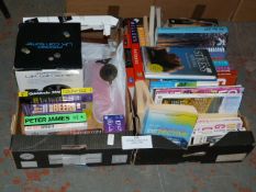 Two Boxes Containing Assorted Hardback and Paperback Books