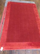 *Ascot Red Rug 120cm by 170cm RRP: £145