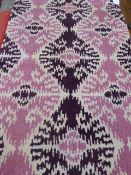 *Ikat Rug 120cm by 170cm Pure Wool Rug RRP: £185
