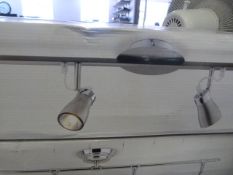 *Jena Brushed Chrome Effect Spotlight Bar