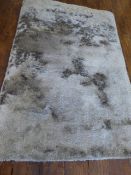 *Grey Soft Pile Rug 140cm by 200cm RRP: £195