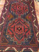 *Fine Handmade Baluchi 90cm by 150cm Rug RRP: £245