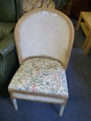 Lloyd Loom Style Chair and Linen Basket