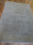 *Nepal Design 120cm by 180cm Charcoal Coloured Rug RRP: £195